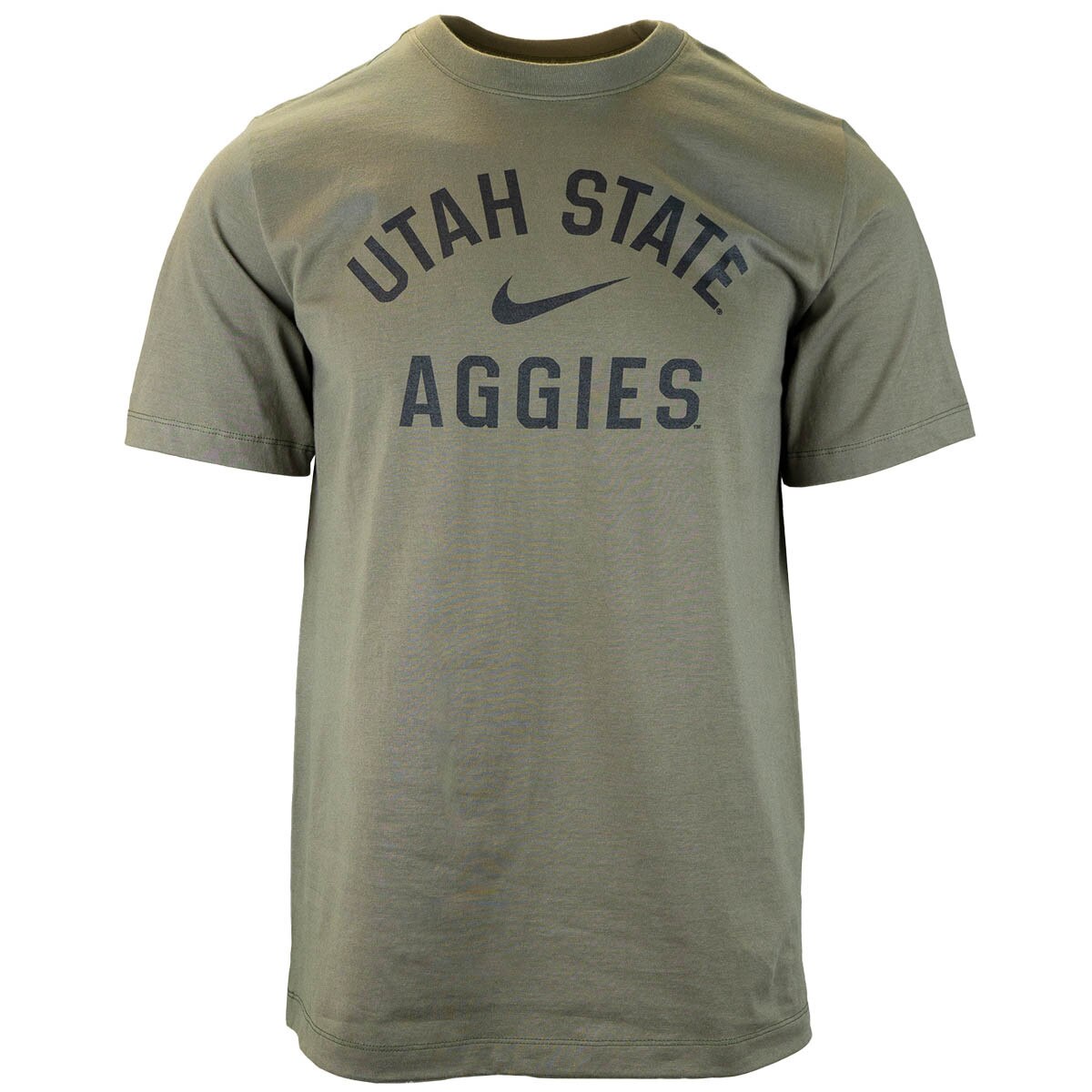 Men's Nike Utah State Aggies T-Shirt Olive Green